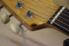 1966 Fender Musicmaster II Olympic White Vintage Electric Guitar