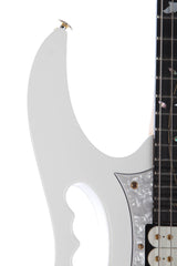 1998 Ibanez JEM7V White -EBONY FRETBOARD-