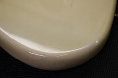 1966 Fender Musicmaster II Olympic White Vintage Electric Guitar