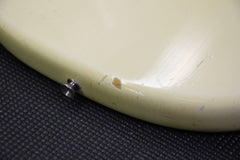 1966 Fender Musicmaster II Olympic White Vintage Electric Guitar