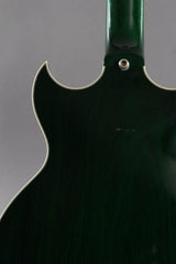 2011 Gibson Custom Shop Johnny A Signature AAAAA Trans Green Quilt Top