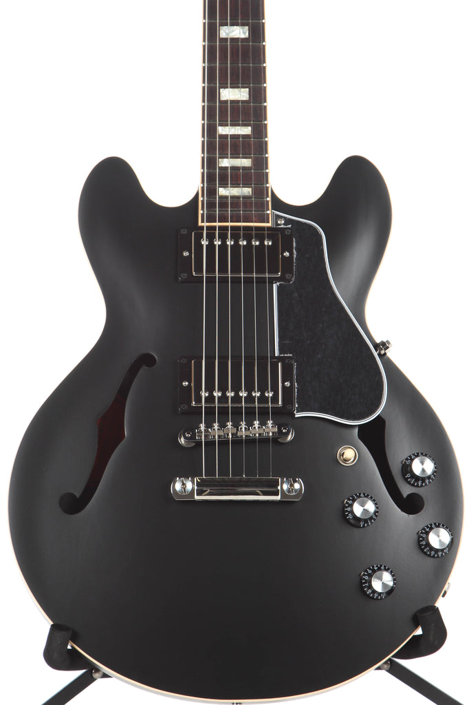 2017 Gibson Memphis ES-339 Satin Ebony Semi-Hollow Electric Guitar -SUPER CLEAN-