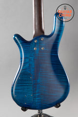 2016 Warwick Master Build Streamer LX Bolt-on 4-String Bass Ocean Blue