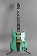 2010 Gibson Custom Shop Historic SG Custom Maestro Inverness Green