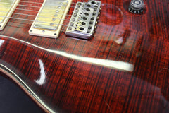 2010 PRS Paul Reed Smith Custom 24 25th Anniversary Fire Red Burst 10 Top