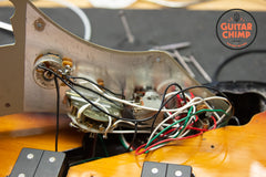 1998 Fender Roscoe Beck V 5-String Bass Guitar Vintage Sunburst