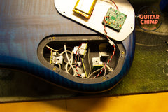 2016 Warwick Master Build Streamer LX Bolt-on 4-String Bass Ocean Blue