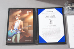 2020 Gibson Les Paul Standard Goryo Yuto Trans Blue Burst Quilt Top
