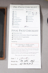 2014 Gibson Custom Shop Historic '74 Reissue Les Paul Custom Black Beauty