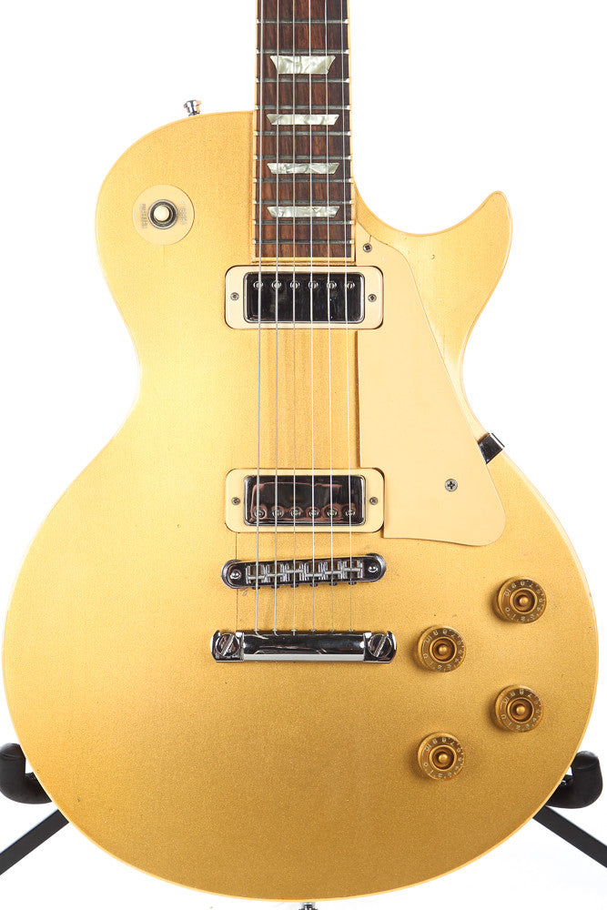 1981 Gibson Les Paul Deluxe Gold Top Electric Guitar