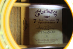 2005 Martin Roger McGuinn Signature HD-7 String Acoustic Guitar #20