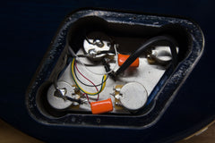 2020 Gibson Les Paul Standard Goryo Yuto Trans Blue Burst Quilt Top