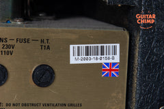 2003 Marshall JCM 800 Reissue 2203X 100-Watt Tube Head