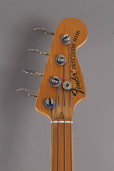 1974 Fender P Bass Fretless Olympic White Maple Fingerboard