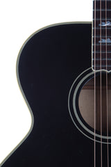 1990 Gibson J-200 Acoustic Guitar Ebony