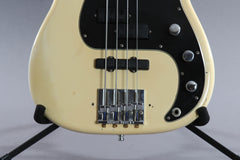 1974 Fender P Bass Fretless Olympic White Maple Fingerboard