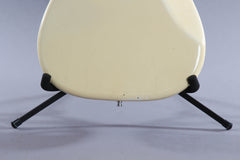 1974 Fender P Bass Fretless Olympic White Maple Fingerboard