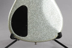 2007 Modulus FB4 Funk Unlimited Flea Bass Silver Sparkle