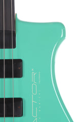 1990 Phillip Kubicki Factor 4 String Fretless Bass Bahama Green