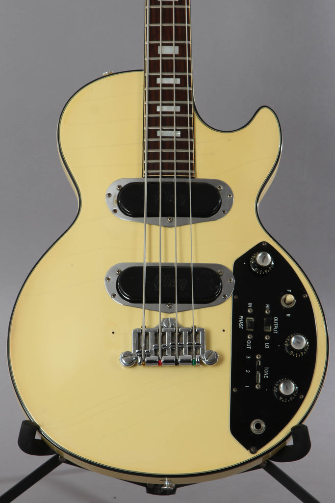 1976 Gibson Les Paul Triumph Bass Polaris White -Rare-