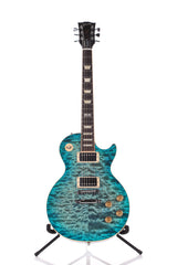 2014 Gibson 120th Anniversary Les Paul Standard Premium Plus Ocean Blue Perimeter Quilt Top
