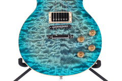 2014 Gibson 120th Anniversary Les Paul Standard Premium Plus Ocean Blue Perimeter Quilt Top