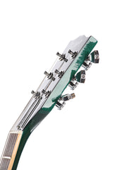 2014 Gibson 120th Anniversary Les Paul Standard Premium Plus Ocean Blue Perimeter Quilt Top