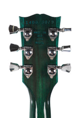 2014 Gibson 120th Anniversary Les Paul Standard Premium Plus Ocean Blue Perimeter Quilt Top