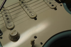 1996 Fender American Standard Stratocaster Daphne/Sonic Blue ~Rare~