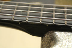 2007 Modulus FB4 Funk Unlimited Flea Bass Silver Sparkle