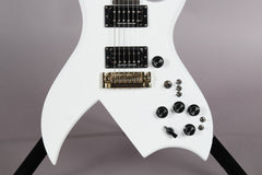 2012 BC Rich USA Custom Shop Bich Standard White Electric Guitar -RARE-