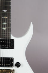 2012 BC Rich USA Custom Shop Bich Standard White Electric Guitar -RARE-