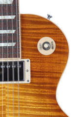 2012 Left Handed Gibson Les Paul Standard Premium Plus AAA Honey Burst Lefty
