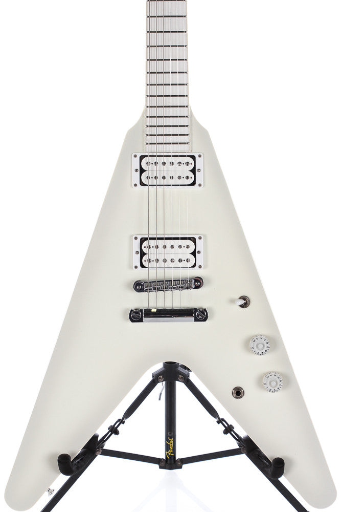 2013 Gibson Flying V Brendan Small Metalocalypse White Snow Falcon