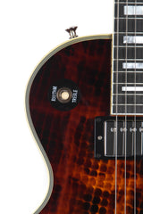 2015 Gibson Custom Shop Les Paul Custom Figured Rattler Burst -SUPER CLEAN-