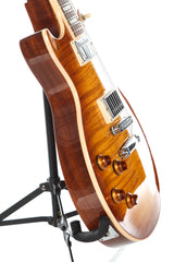 2012 Left Handed Gibson Les Paul Standard Premium Plus AAA Honey Burst Lefty