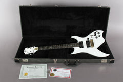 2012 BC Rich USA Custom Shop Bich Standard White Electric Guitar -RARE-