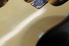 1974 Fender P Bass Fretless Olympic White Maple Fingerboard