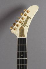 1986 Gibson Custom Shop Edition Les Paul Aldo Nova Polaris White ~Explorer Head-stock~