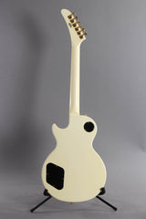 1986 Gibson Custom Shop Edition Les Paul Aldo Nova Polaris White ~Explorer Head-stock~