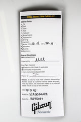 2015 Gibson Limited Edition Early 60s SJ-200 Ebony Acoustic Guitar