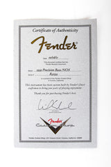 2011 Fender Custom Shop '59 NOS Precision Bass 1959 P