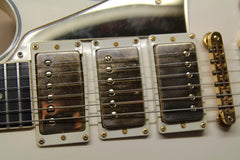 1986 Gibson Custom Shop Edition Les Paul Aldo Nova Polaris White ~Explorer Head-stock~