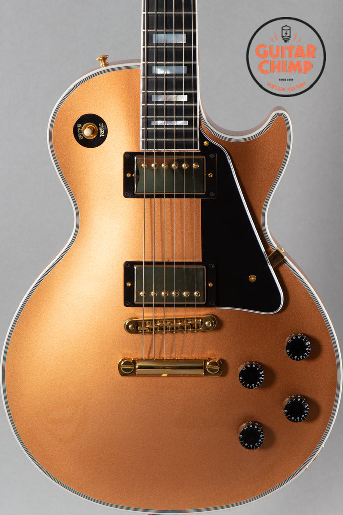 2018 Gibson Custom Shop Les Paul Custom Cartridge Brass