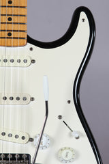 1994 Fender American 1957 Reissue Stratocaster 57RI Black -ABBY YBARRA PICKUPS-