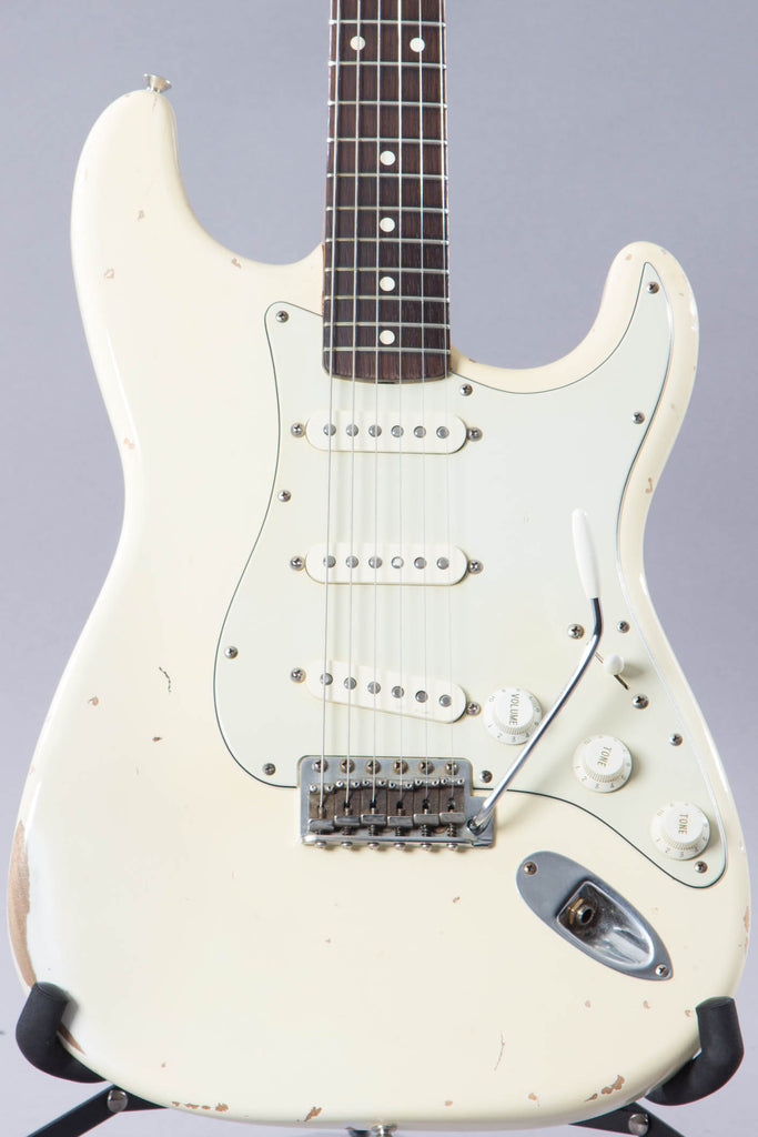 1996 Fender Custom Shop "Cunetto" 1960 Relic Stratocaster Olympic White