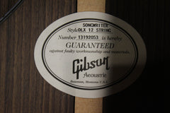 2012 Gibson Songwriter Deluxe 12 String Acoustic Guitar