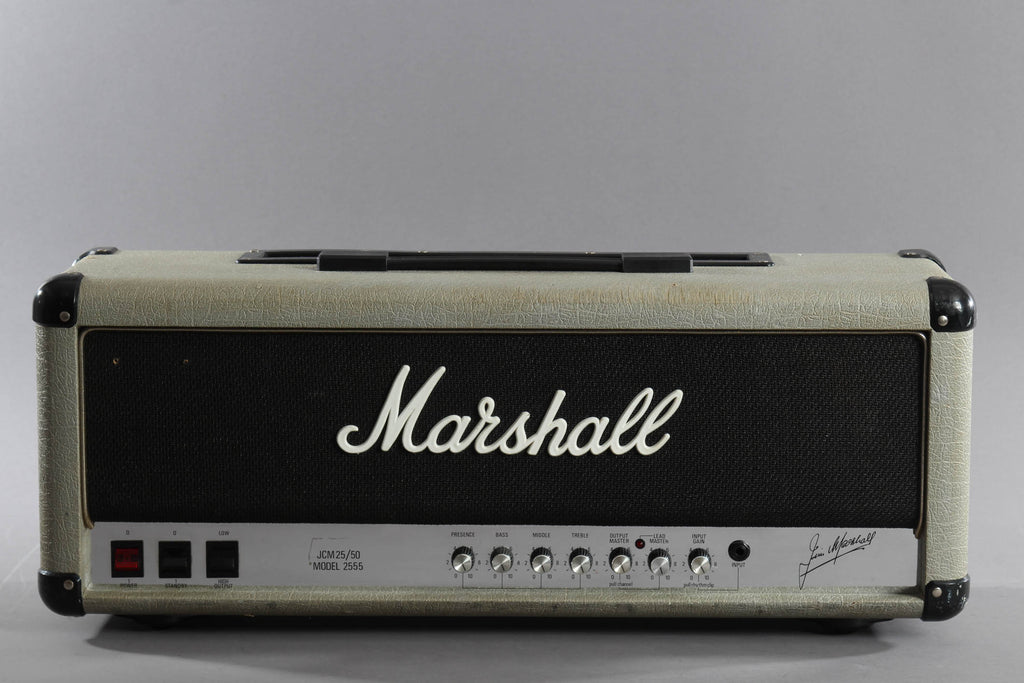 1987 Marshall 2555 Silver Jubilee 25/50 Anniversary 100 Watt Tube Head