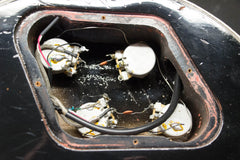 2004 Left Handed Gibson Custom Shop Les Paul Custom Ebony Black