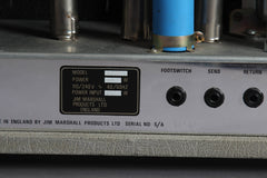 1987 Marshall 2555 Silver Jubilee 25/50 Anniversary 100 Watt Tube Head